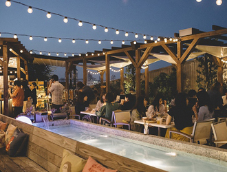 ザ ルーフトップ バーベキュー なんばパークス店