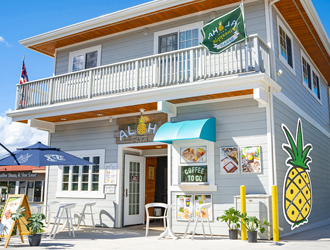 ALOHA cafe pineapple ハワイ本店