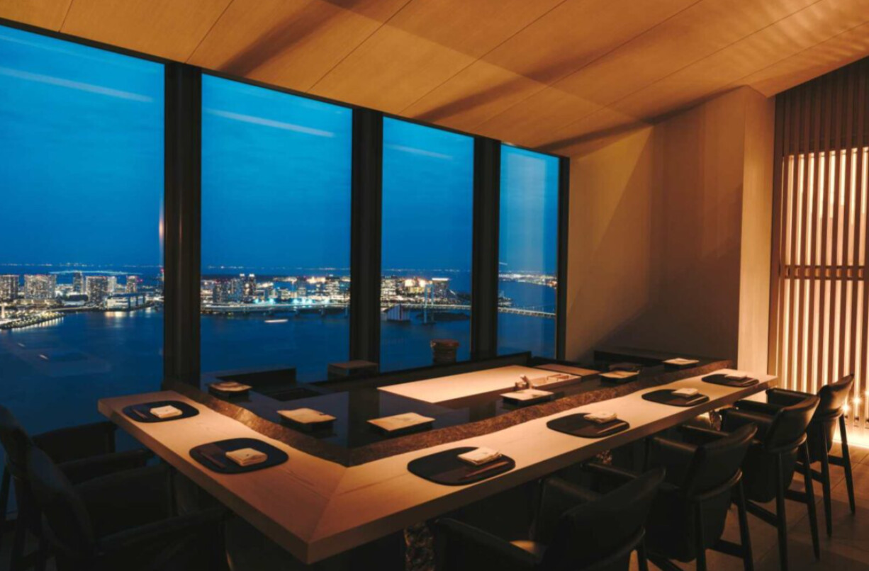 「フェアモント東京」鮨「みぎわ」