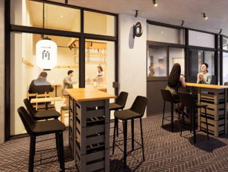 一角 スタジアム横バル街／株式会社有隣堂