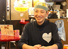 立呑処 やまとや 当社のオーナーです！スタッフの悩みも親身に相談にのります！