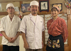 つち田 みなさんの作った料理で、お客様の笑顔をより多く作ってください。